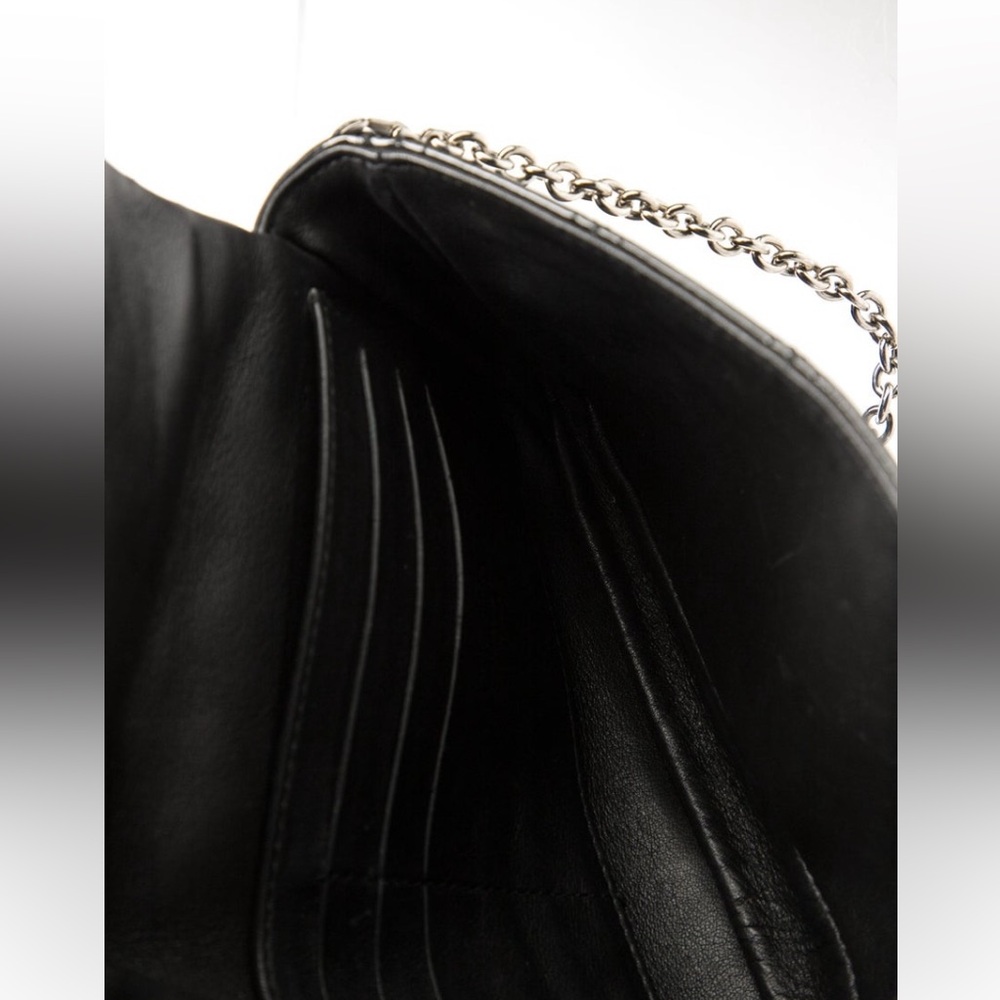 Christian Dior Authentic Small Cannage Miss Dior Patent Leather Black Crossbody - Picture 6 of 9